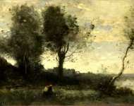 Jean-Baptiste-Camille Corot - The Wood Gatherer